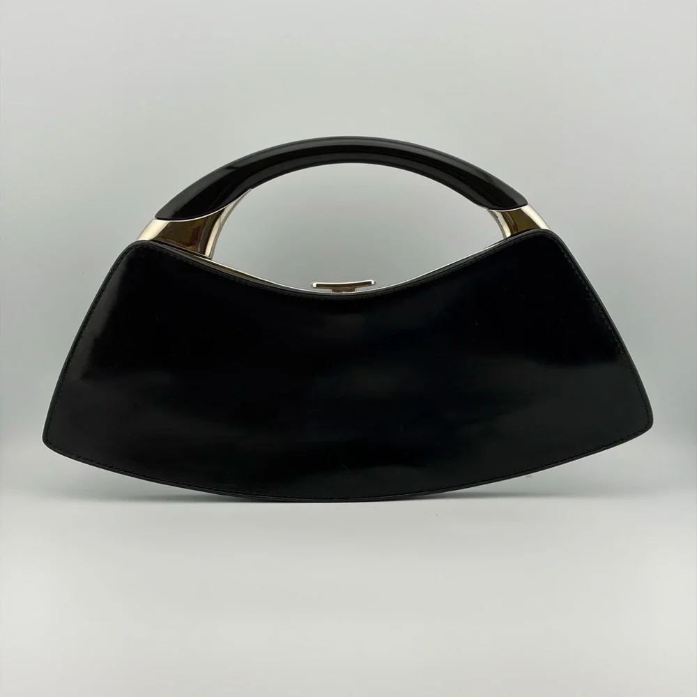 Dior Vintage RARE MINI 2003 Fall Bondage Clutch Limited Edition John Galliano - Picture 4 of 12